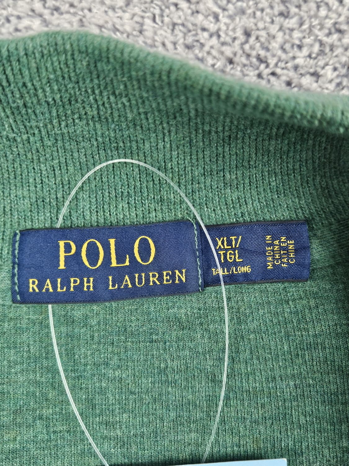 폴로랄프로렌 카라 하프 집업 니트 ( XL ) / 9998 상품이미지9