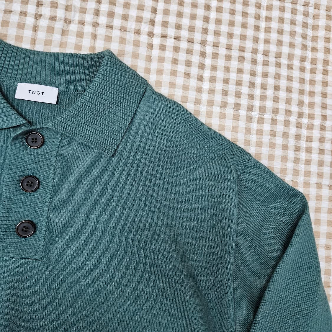 TNGT 오버핏 스웨터 카라티 남자100~105 상품이미지3