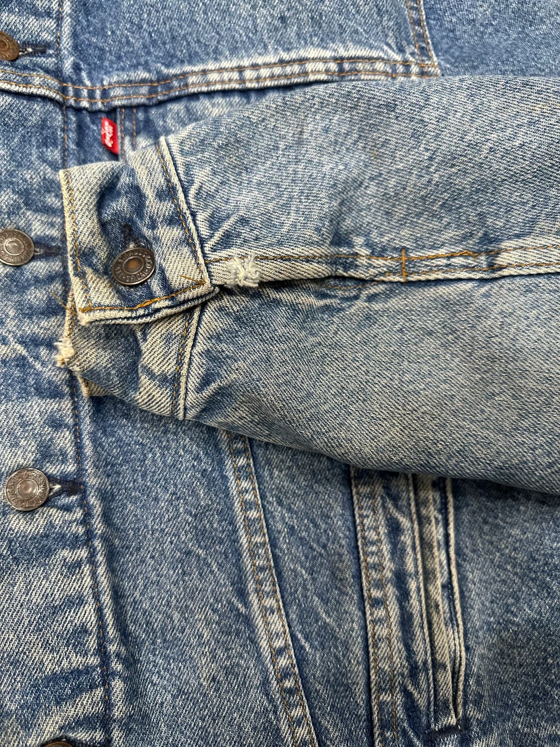 90s 리바이스 usa 70506-0316 데님 트러커 100사이즈 상품이미지7