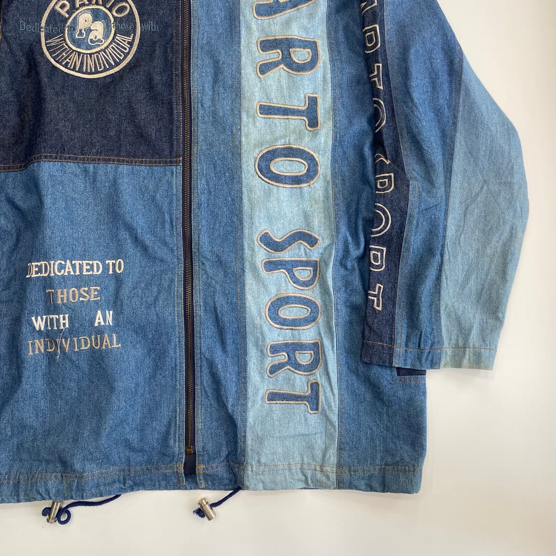 [M] Parto Denim Hood Jacket 상품이미지3
