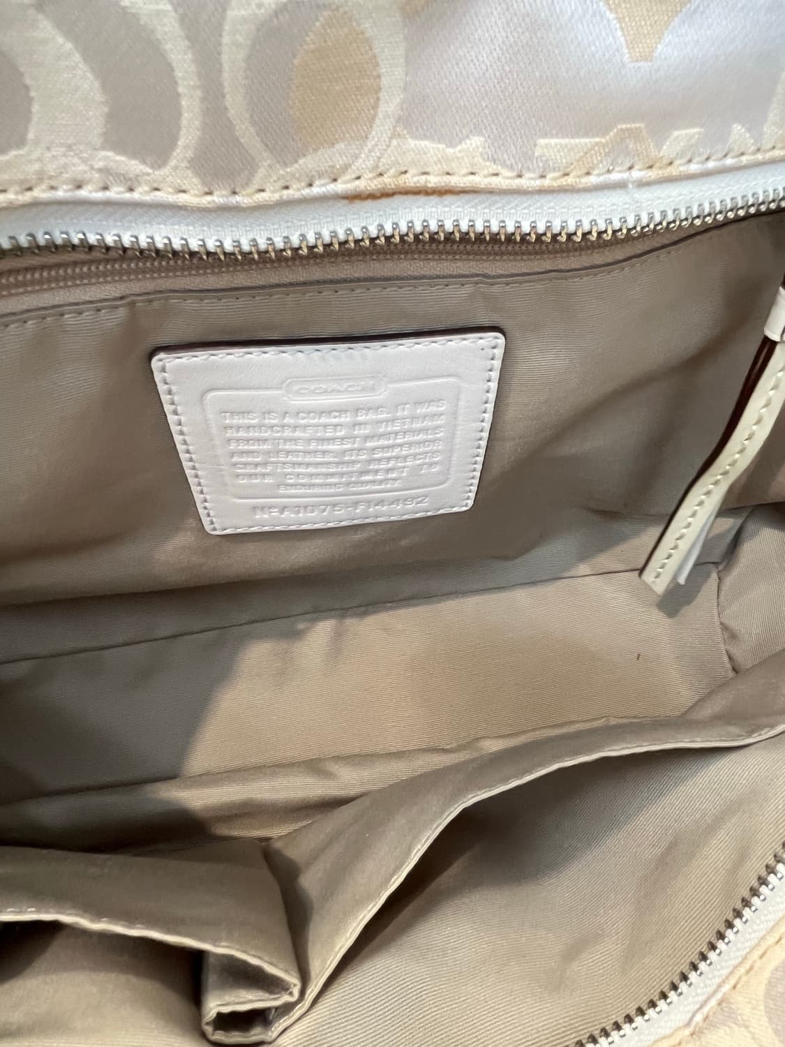 Coach White Bag 상품이미지8