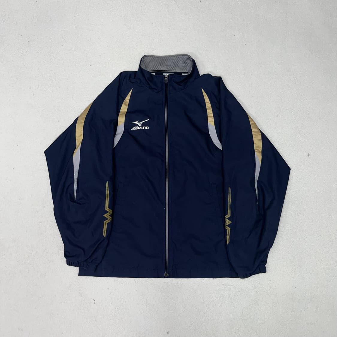 Mizuno navy wind break jacket 상품이미지4