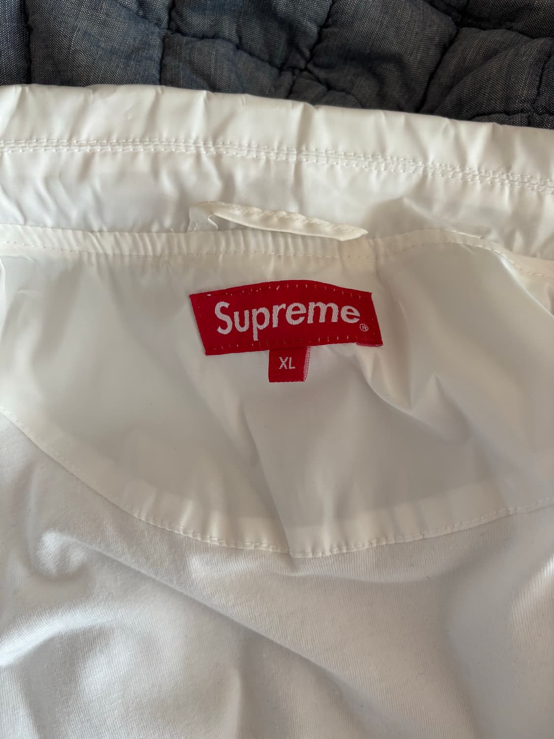 슈프림 15ss 인터네셔널 코치자켓 화이트 XL 상품이미지6