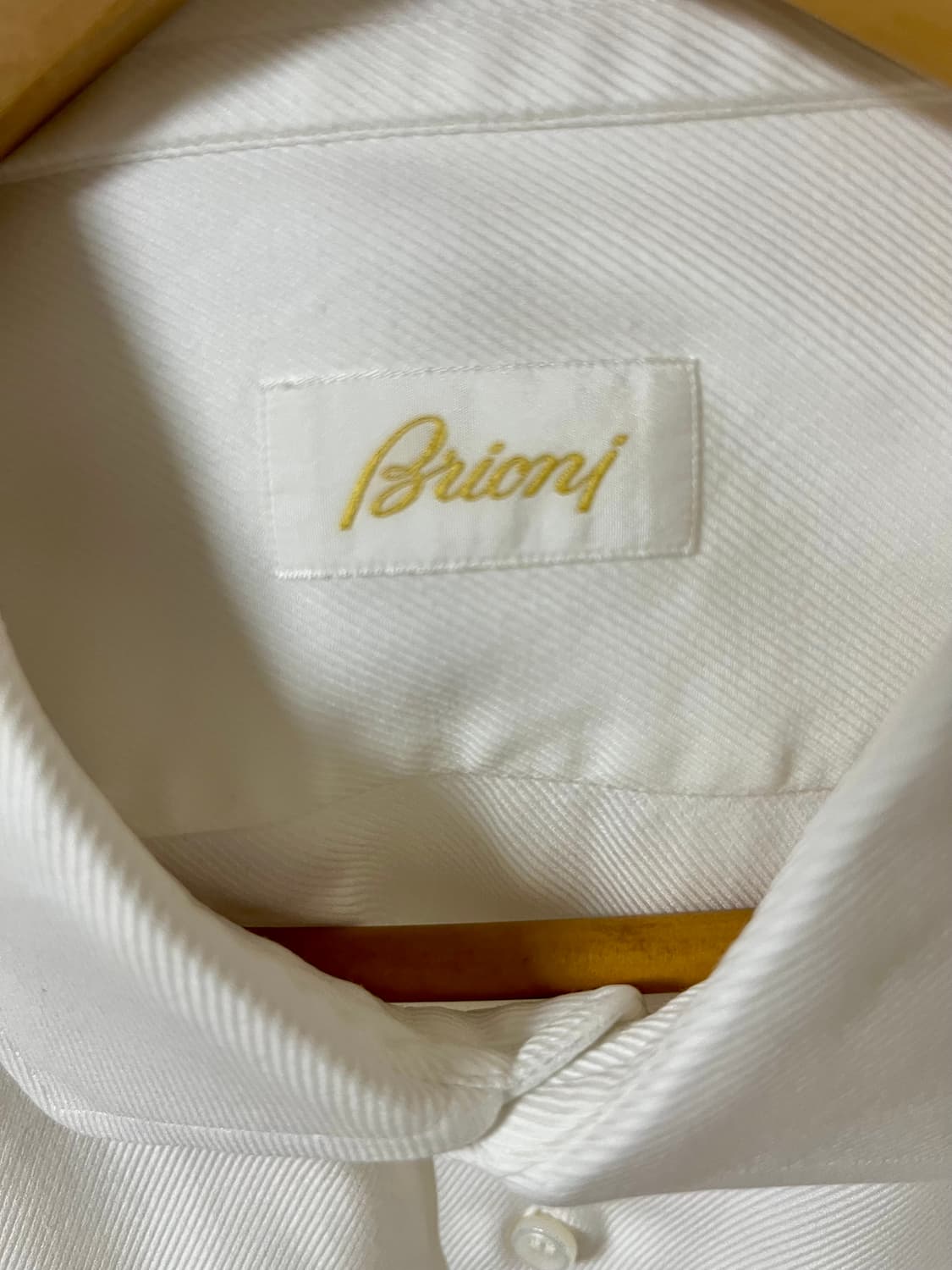 브리오니 화이트 셔츠 44 (17 1/2) 정품 상품이미지3