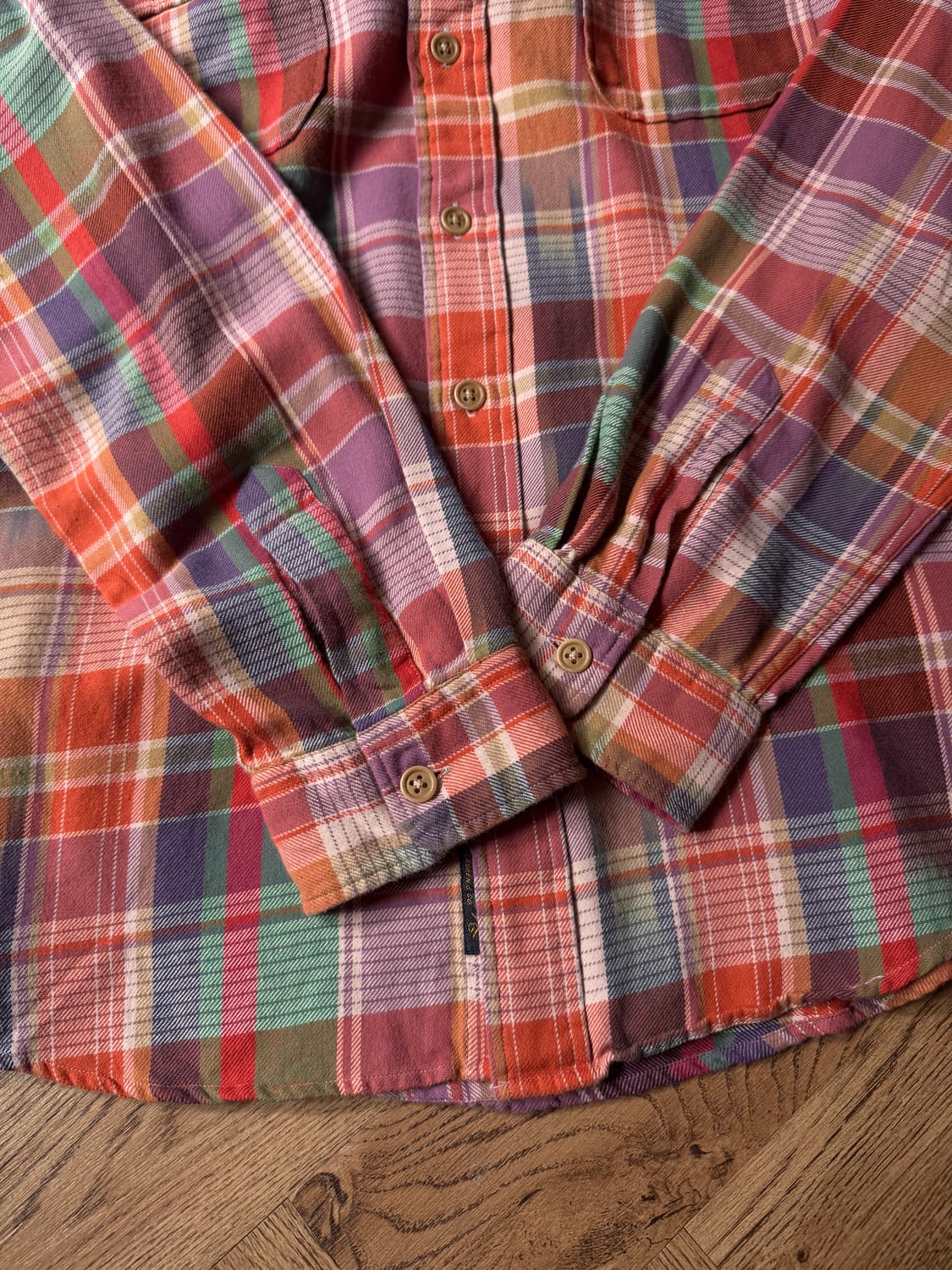 [XL]폴로 랄프로렌 2포켓 마드라스 체크 셔츠 상품이미지5