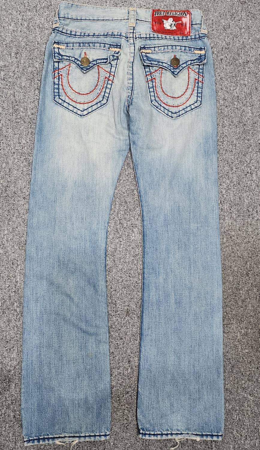 트루릴리젼 RICKY SUPERT 리키 슈퍼티 워싱 데님팬츠 청바지 31 상품이미지2