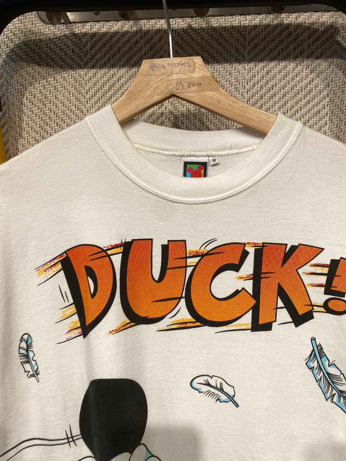 빈티지 미키마우스 Mickey Mouse Duck T-shirt 상품이미지4