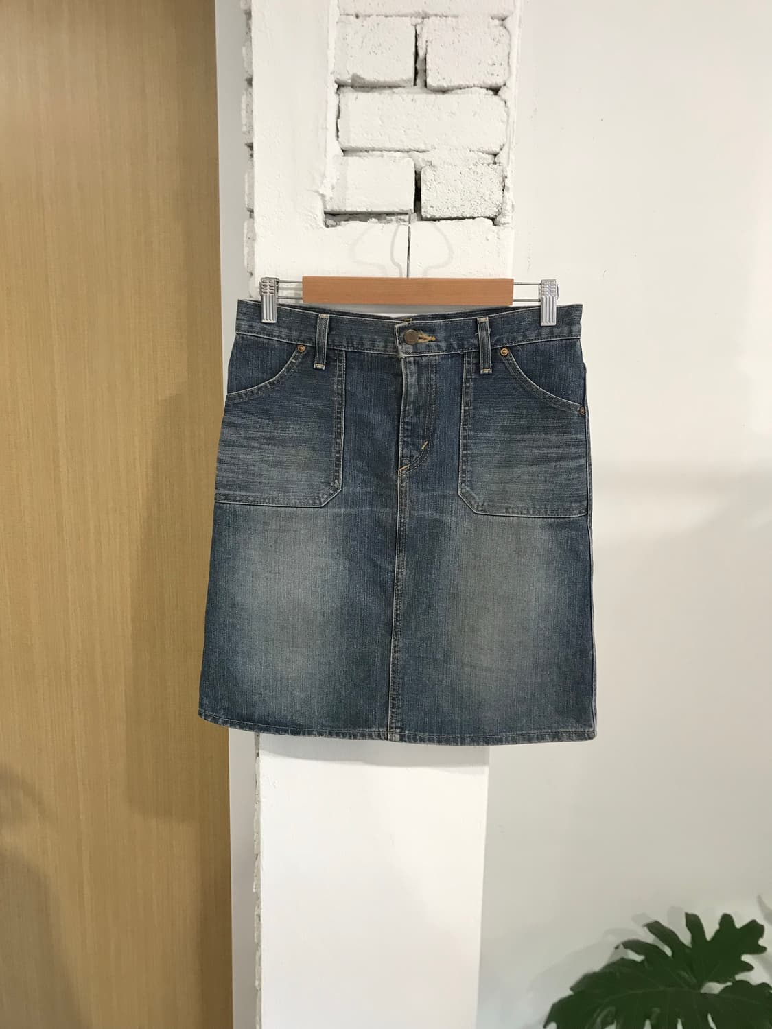 Lee denim skirt 상품이미지4