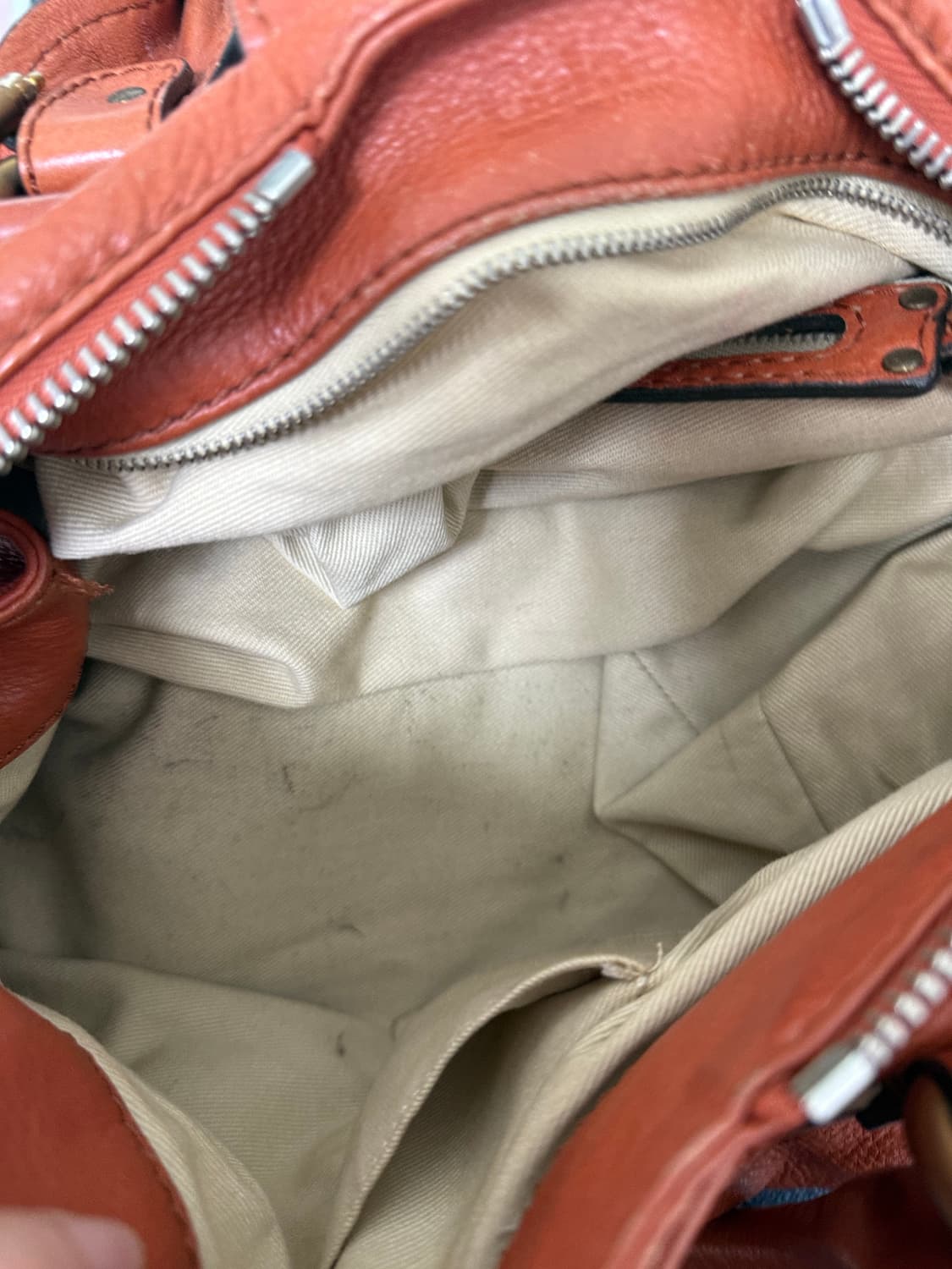 A+ ) 끌로에 패딩턴백  레드브라운 상품이미지6