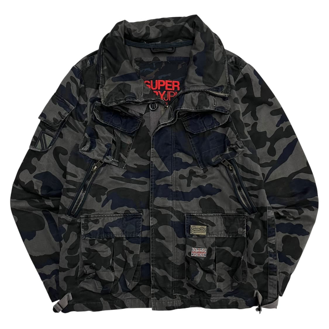 SUPER DRY JAPAN 카모플라주 유틸리티 필드자켓 상품이미지3