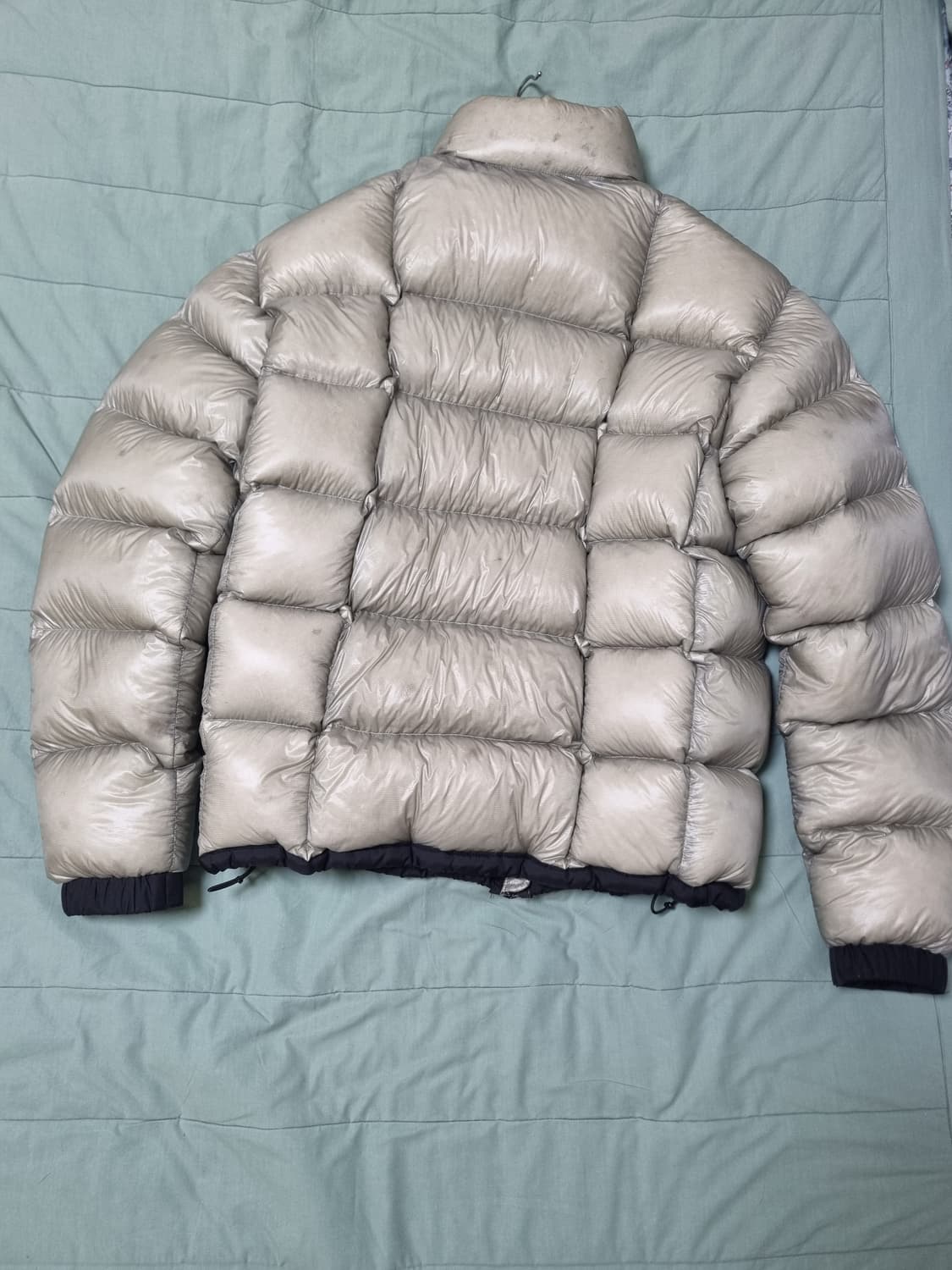 예스아이씨 구스다운 패딩 카키 (L) 상품이미지6