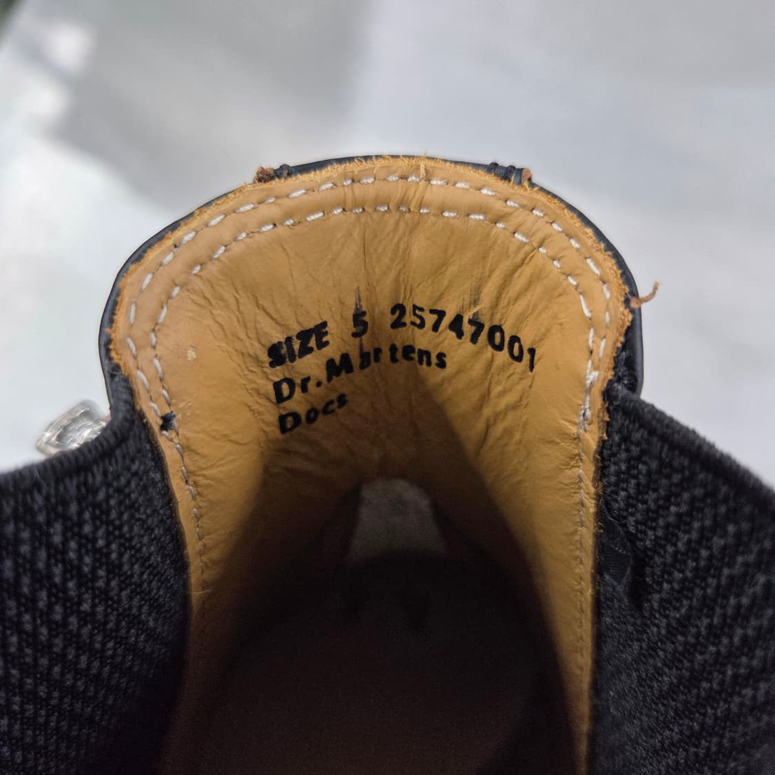 닥터마틴 첼시 블랙 부츠 270mm 상품이미지5