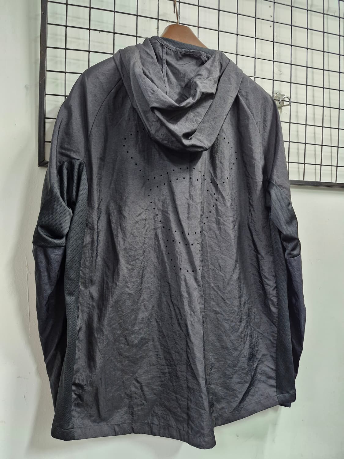 95-100L 나이키 남성 풀집 바람막이 자켓. 상품이미지7