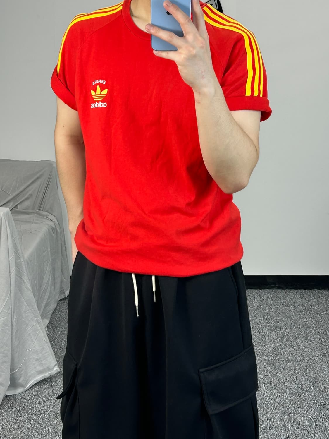 아디다스 오리지널 에스파냐 반팔티 2XL  상품이미지2