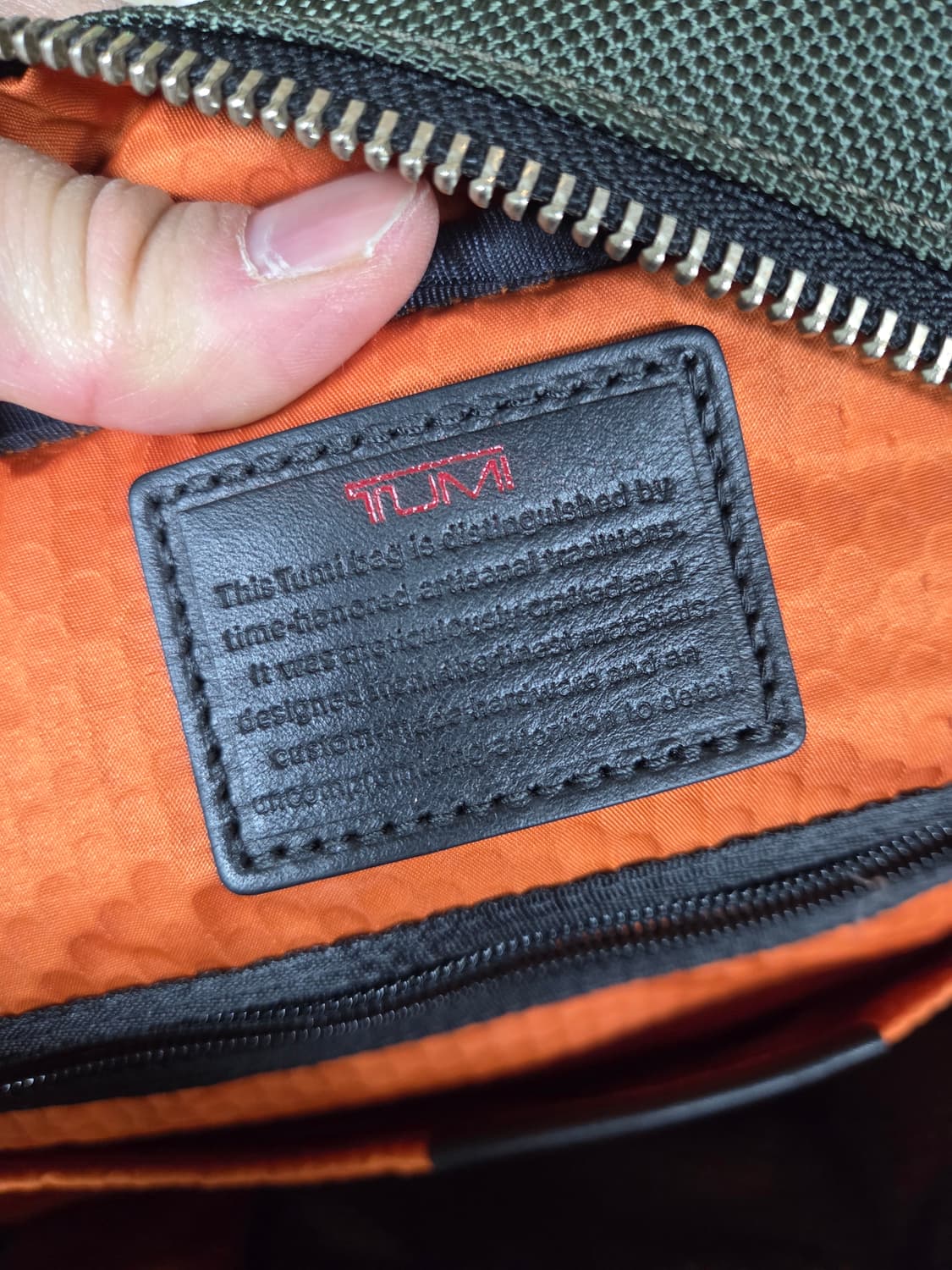 투미 알파 브라보 르준 토트백 겸용 백팩 카키 상품이미지5