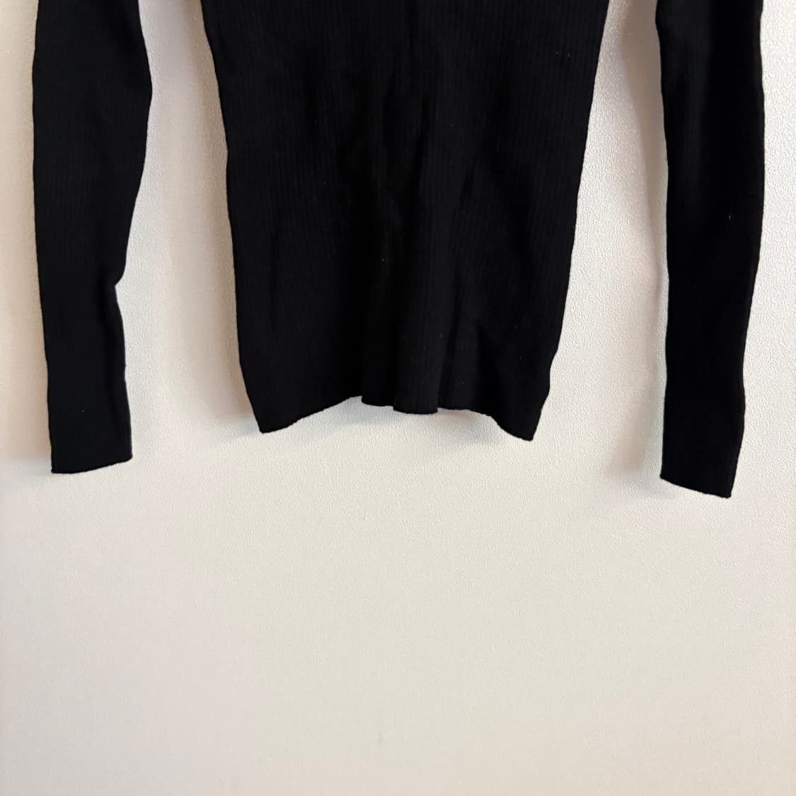 Theory 띠어리 블랙 골지 니트 S 상품이미지2