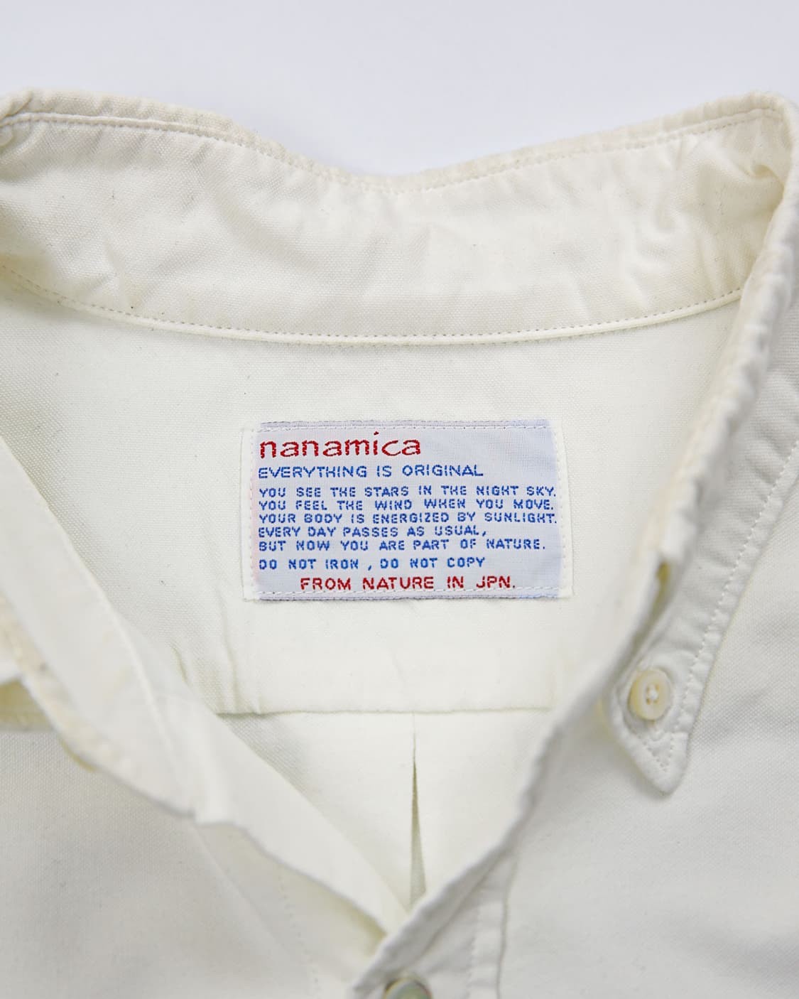 nanamica Big Button Down Wind Shirt  상품이미지7