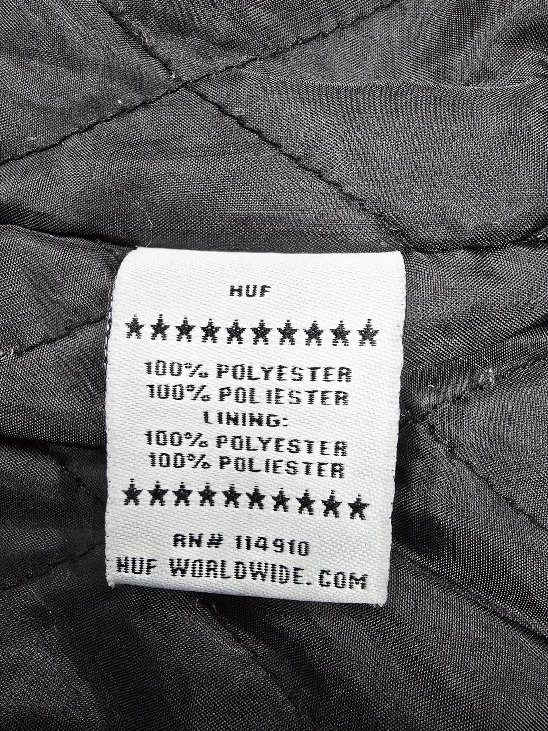 HUF 블랙 스카잔  자켓 점퍼 상품이미지9