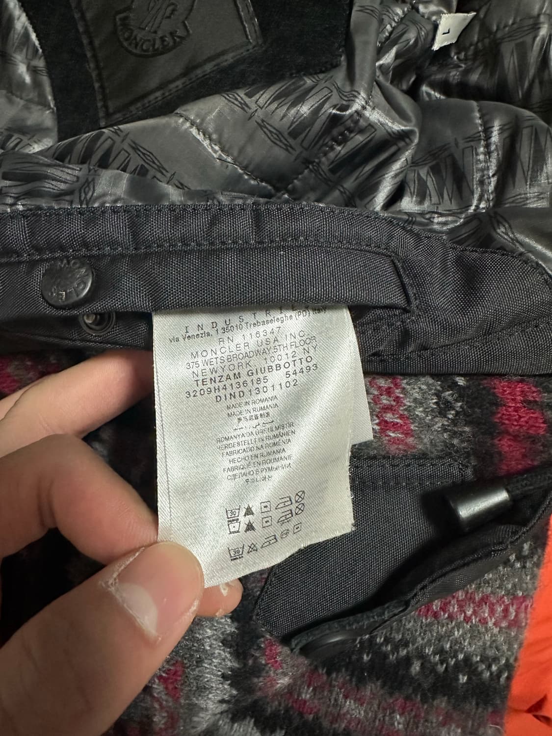 몽클레어 텐잠  패딩 1사이즈 (90-95 추천) 정품 상품이미지7