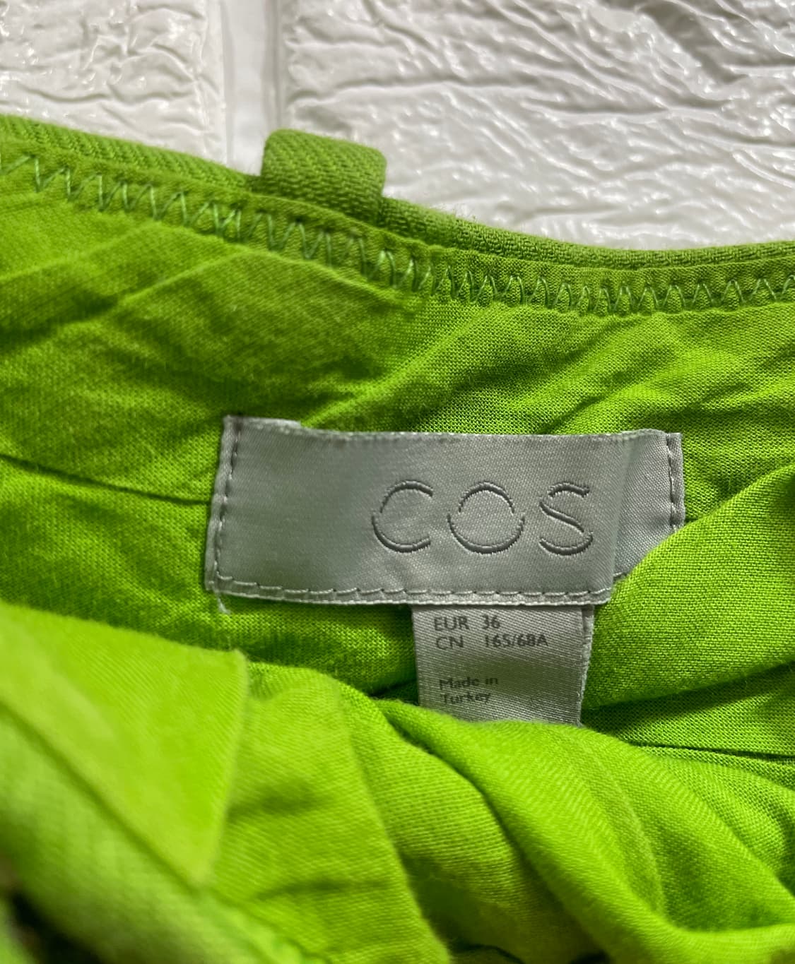 COS 코스 와이드팬츠 면바지 면팬츠 코스바지 상품이미지4