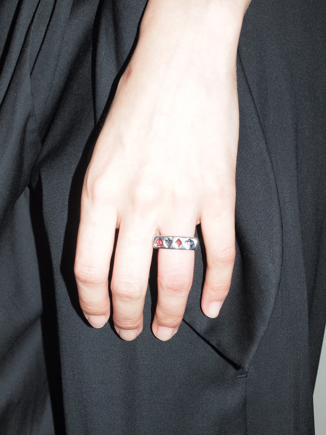 Trump Card Mark Ring 상품이미지1