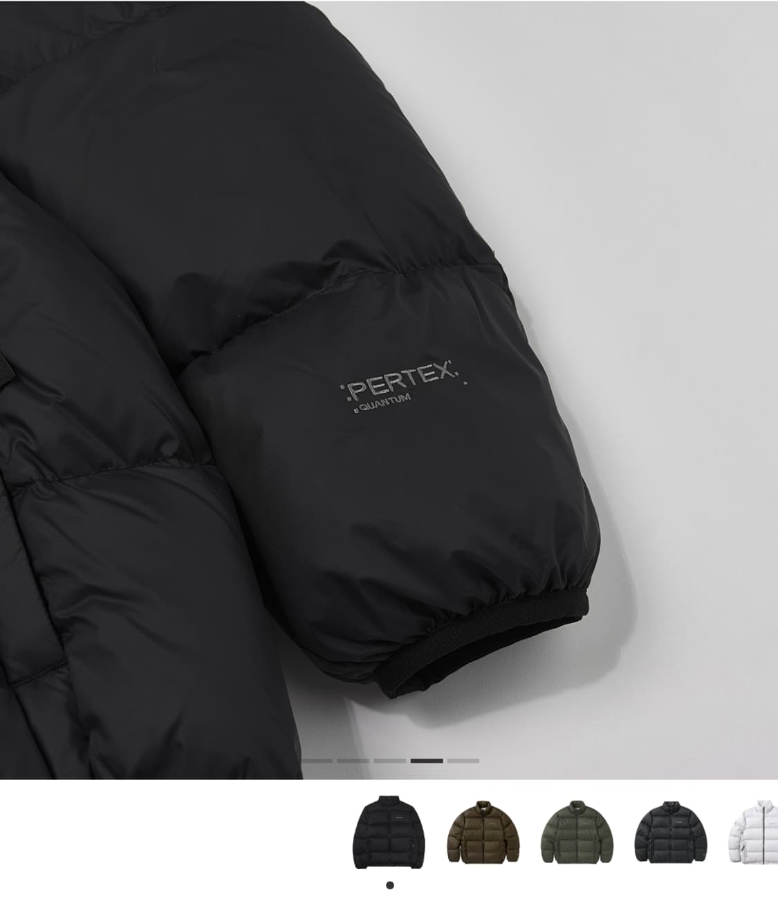 디스이즈네버댓 퍼텍스 T 다운 자켓 블랙 상품이미지5