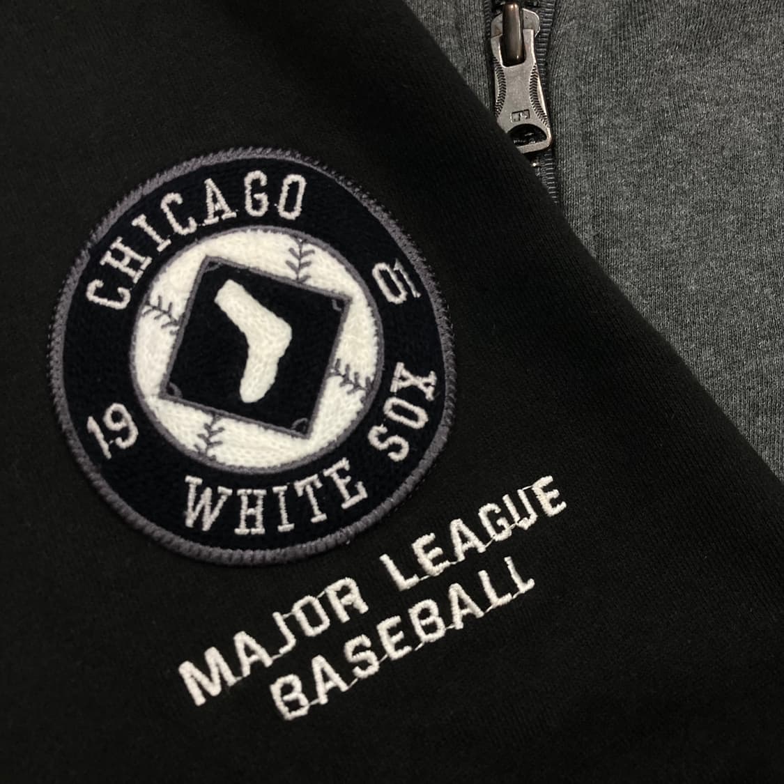 MLB 시카고 화이트 삭스 후드 집업 상품이미지3