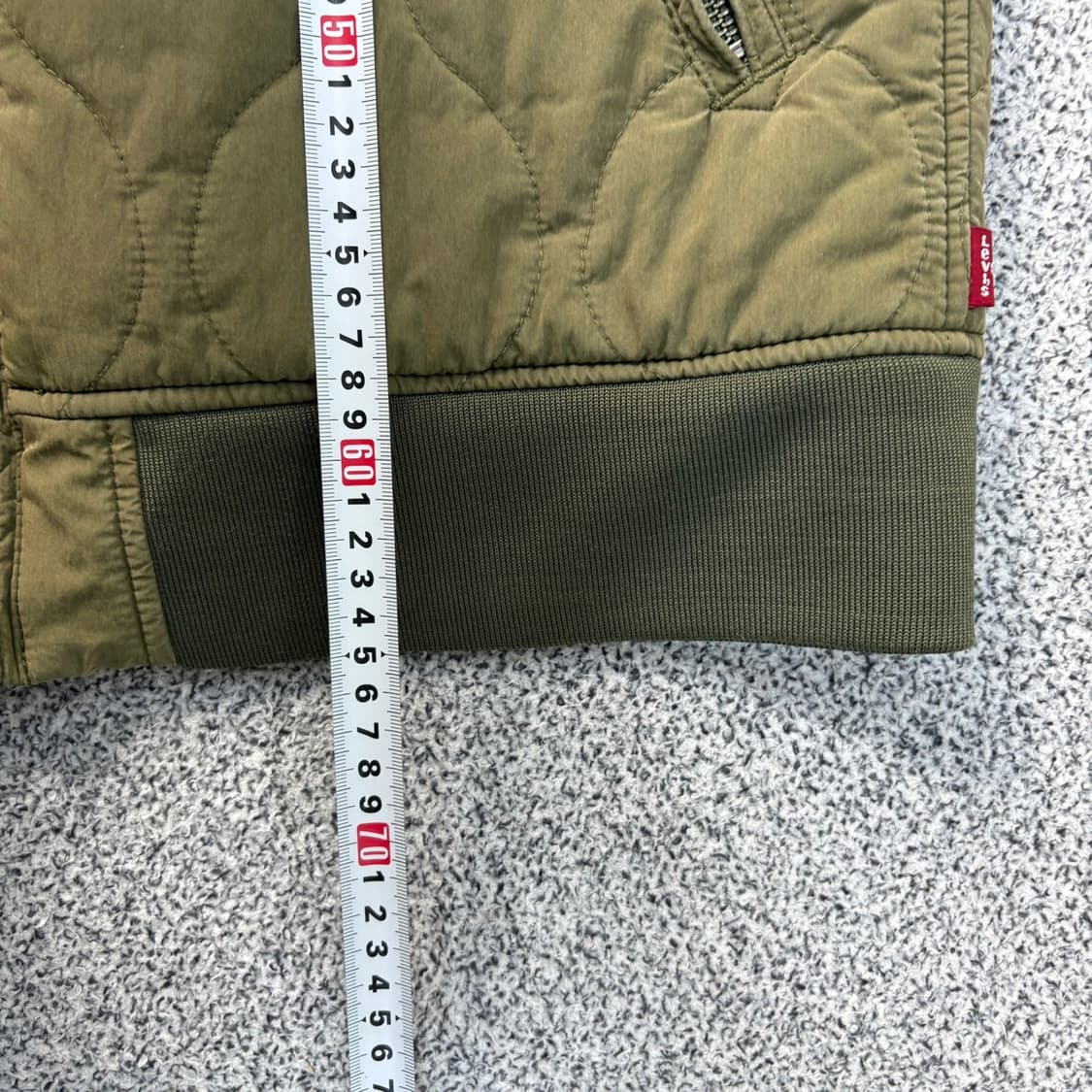 S 리바이스 여성 퀄팅 봄버 자켓 0331J 상품이미지8