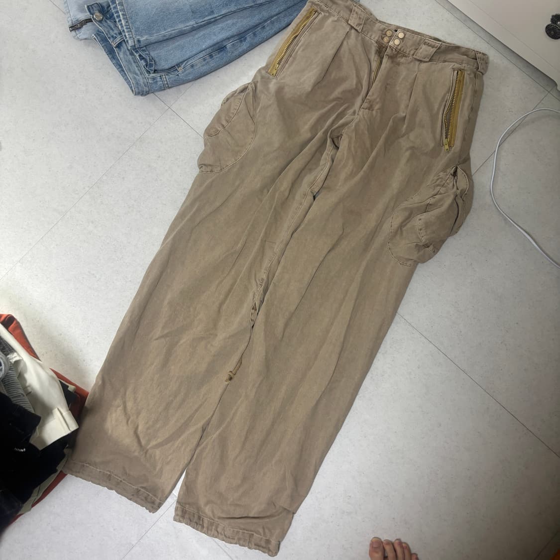 혜인서 워시드 카고팬츠 상품이미지1