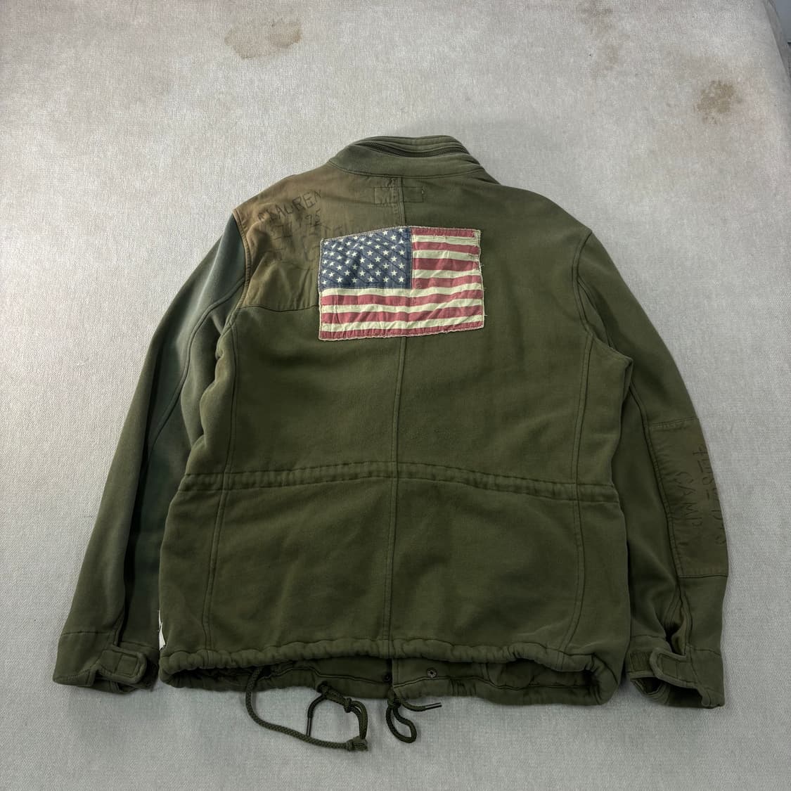 100 폴로랄프로렌 데님앤서플라이 성조기 필드 야상자켓 상품이미지2