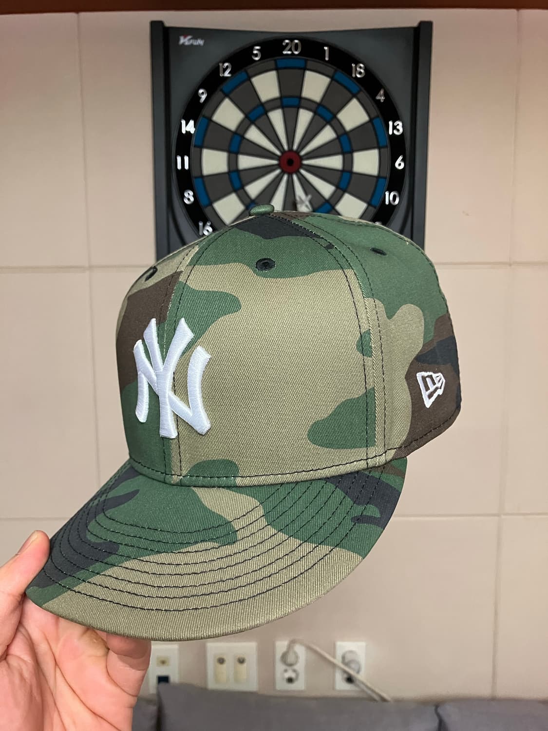 뉴에라 59fifty 뉴욕양키즈 카모 7 3/4 사이즈 상품이미지2