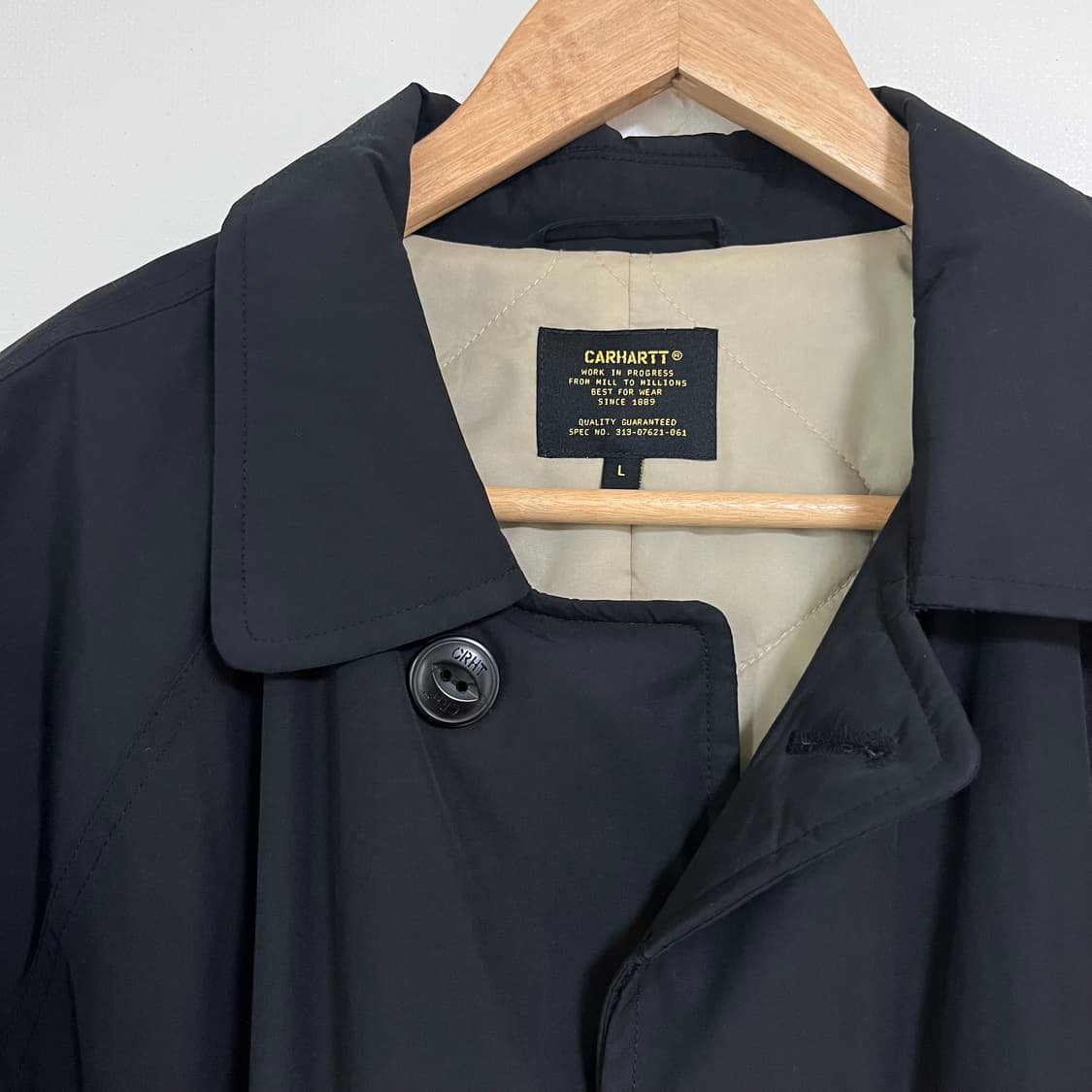 칼하트 WIP 밀리터리 누빔 코트 상품이미지3