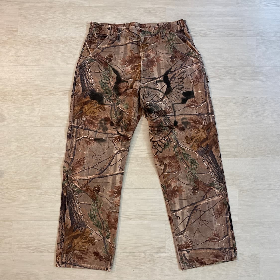 칼하트 리얼트리 카모 싱글니 팬츠 상품이미지4