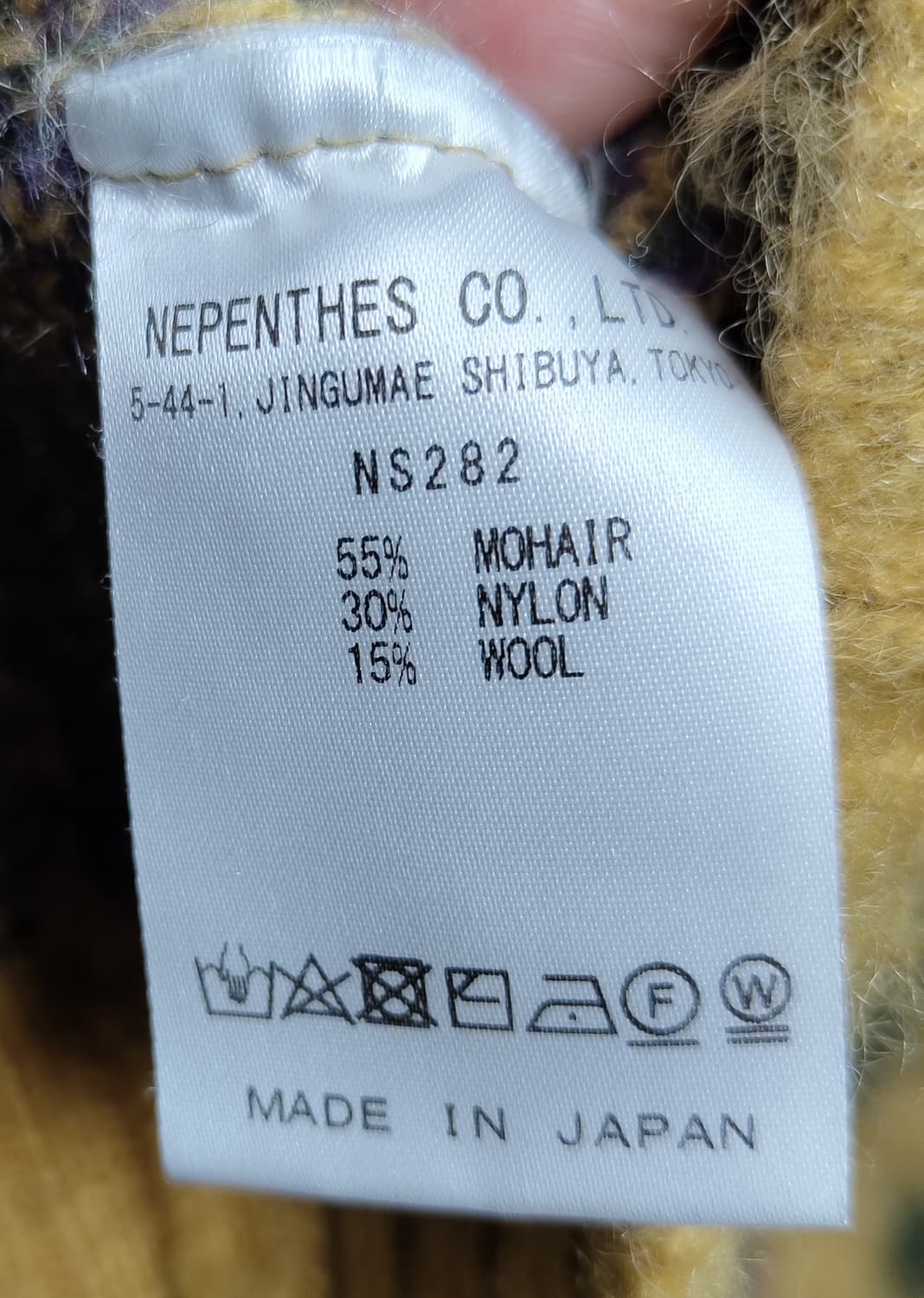 니들스 모헤어 가디건 플라워 s 상품이미지3