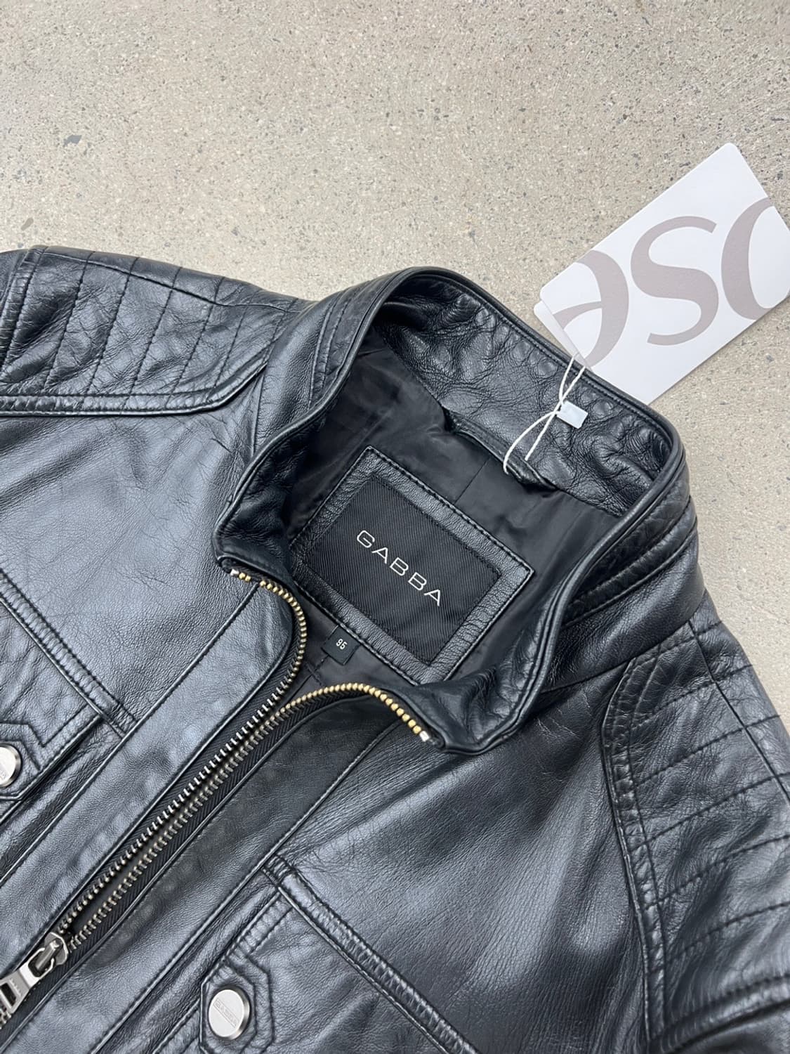 Gabba 램스킨 싱글 라이더 자켓 상품이미지8