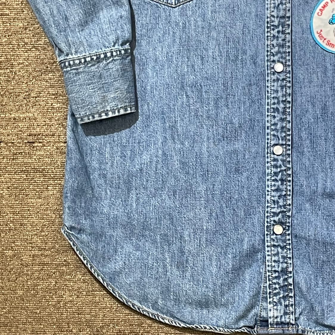 (M) Levi's 리바이스 코튼 데님 셔츠 상품이미지5