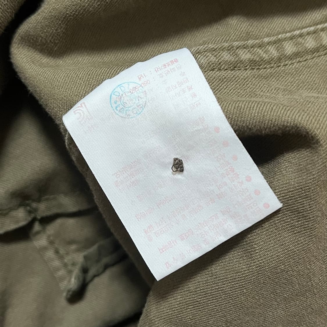 [정품] 라코스테 카키 빈티지포켓 골덴포인트 셔츠 [ 40 ] 상품이미지5