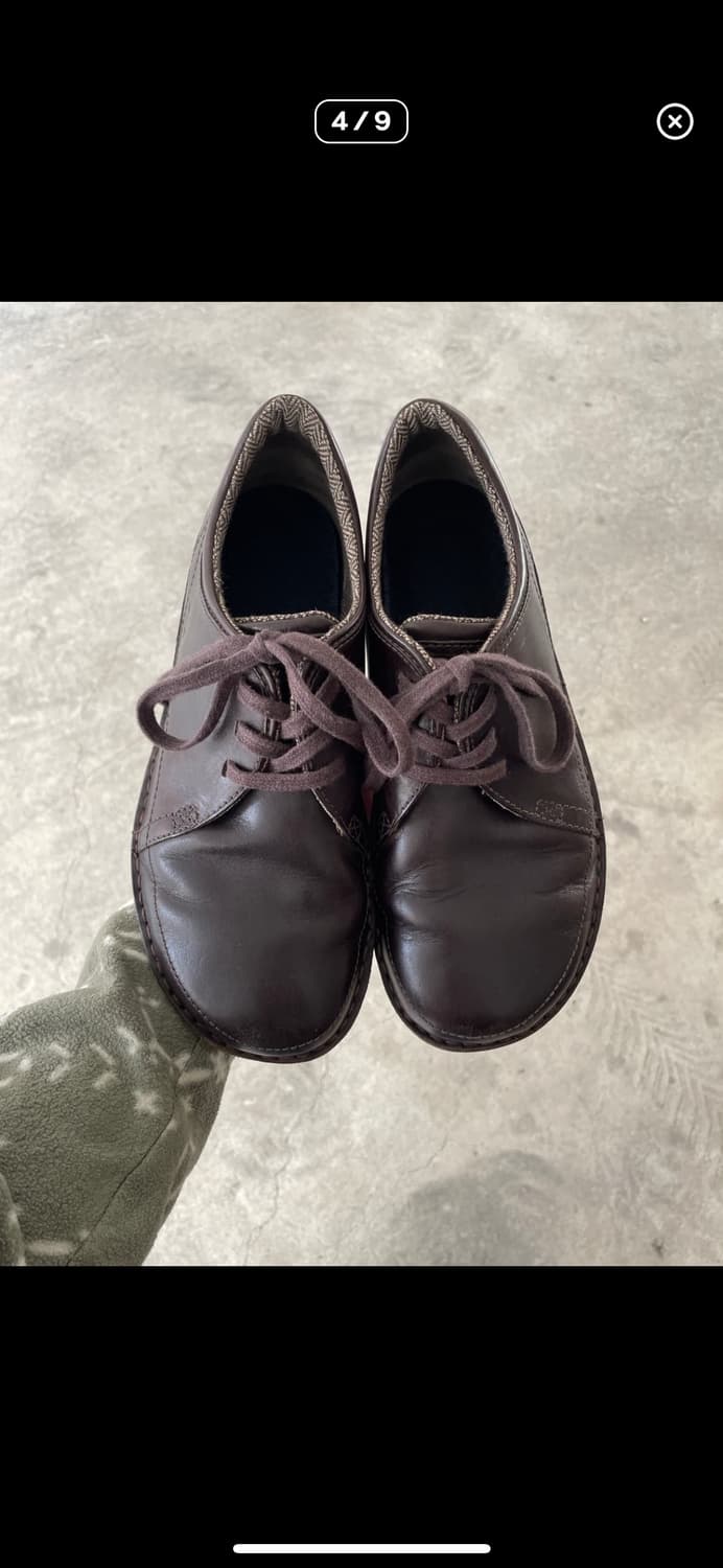 00s Patagonia Loulu Velvet Brown Leather 상품이미지3