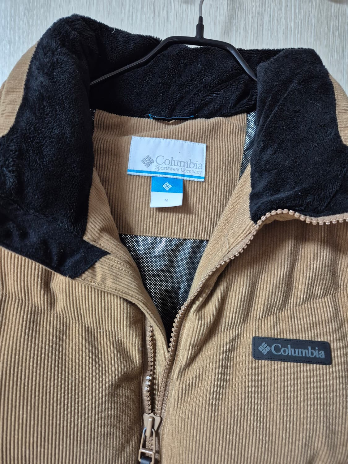 컬럼비아 클레도 구스다운 패딩코듀로이 패딩  남주혁 95 상품이미지5