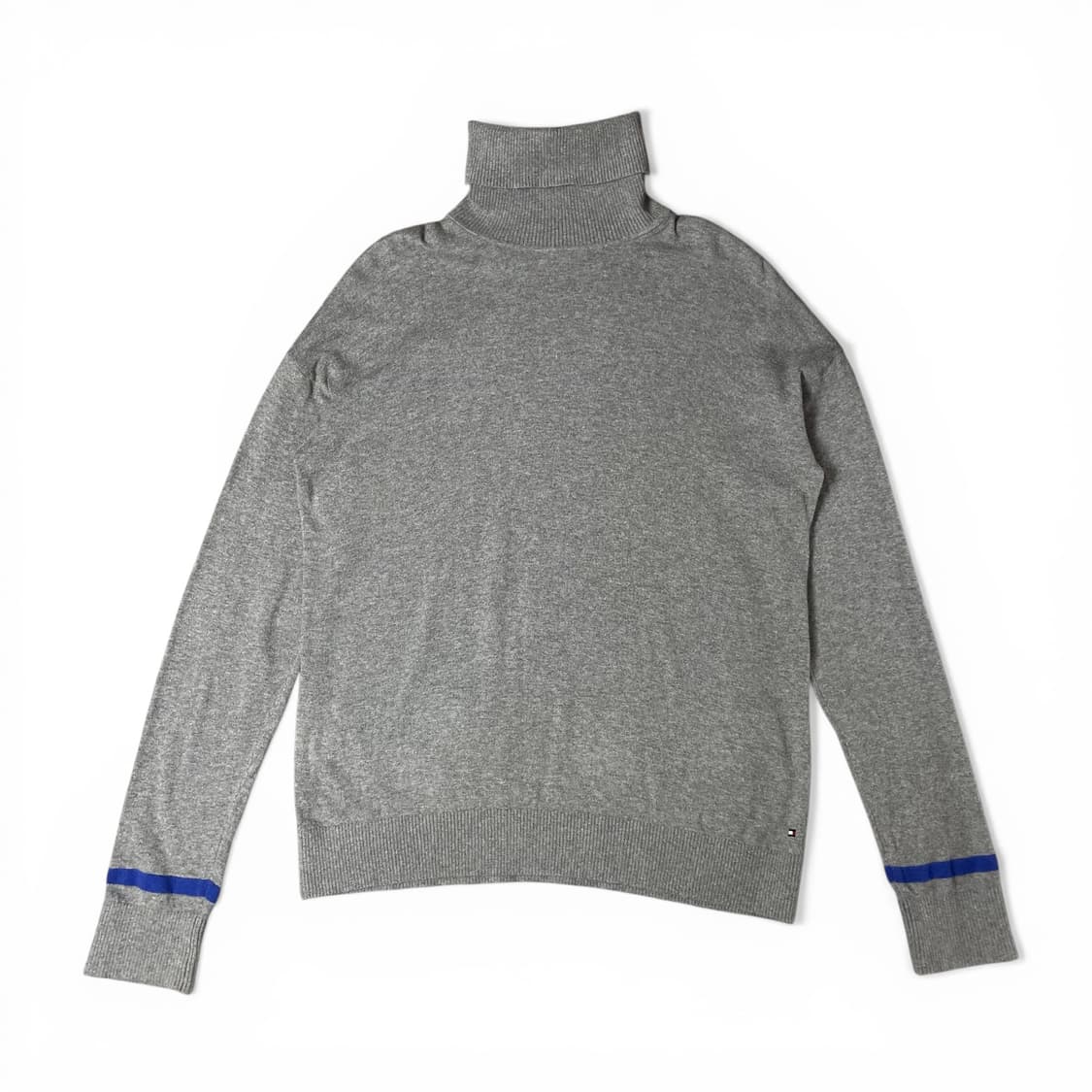타미힐피거 그레이 터틀넥 니트 M 상품이미지1