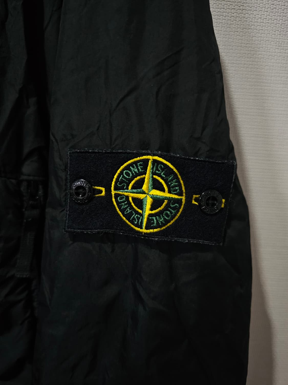 정품 스톤아일랜드 가먼트다이 크링클랩스 점퍼 자켓100 / L 상품이미지3