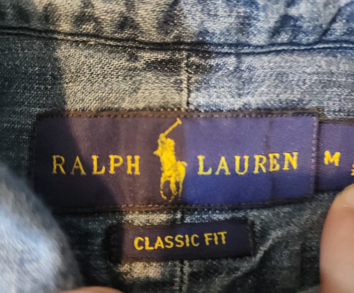 폴로 랄프로렌 데님셔츠(M) 상품이미지3