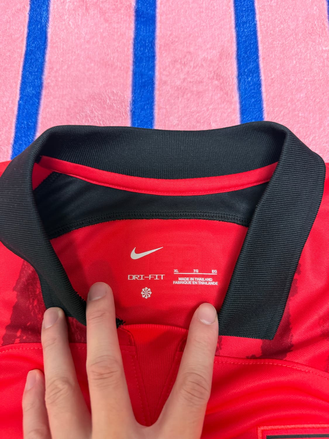 나이키 대한민국 축구 유니폼 22-23 XL size 상품이미지4