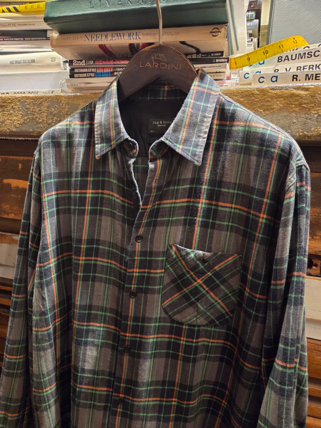 랙앤본 플란넬셔츠 상품이미지8