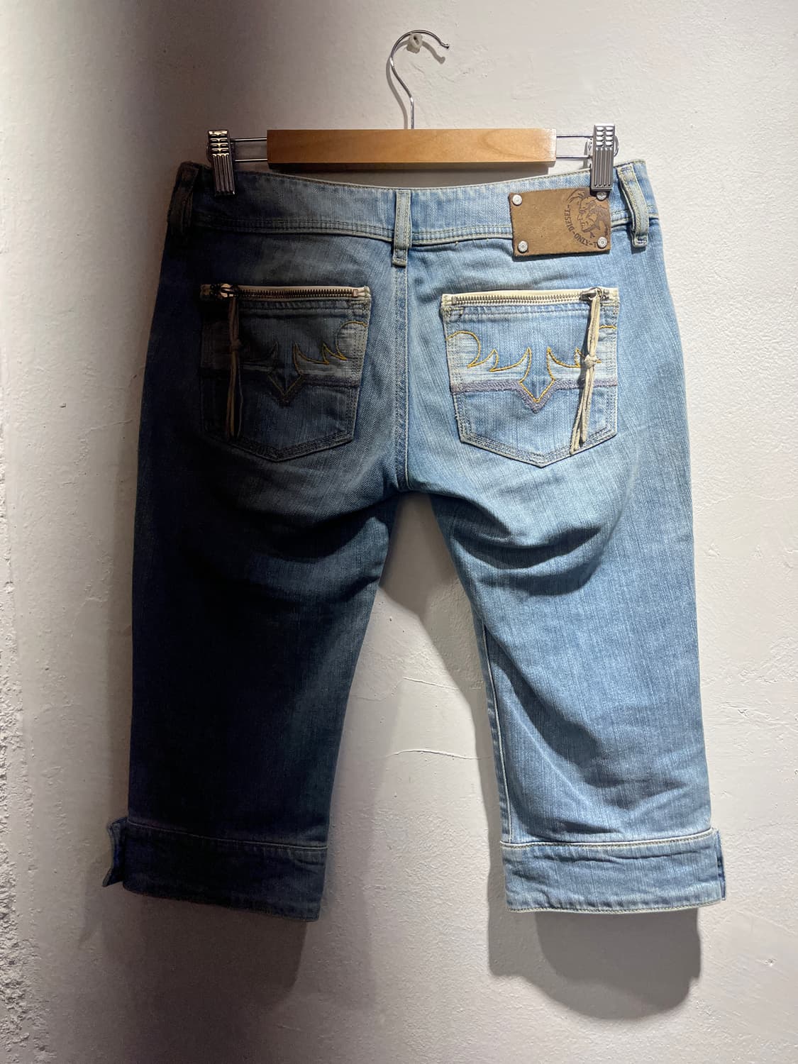 디젤 웨스턴 카프리 팬츠 상품이미지6