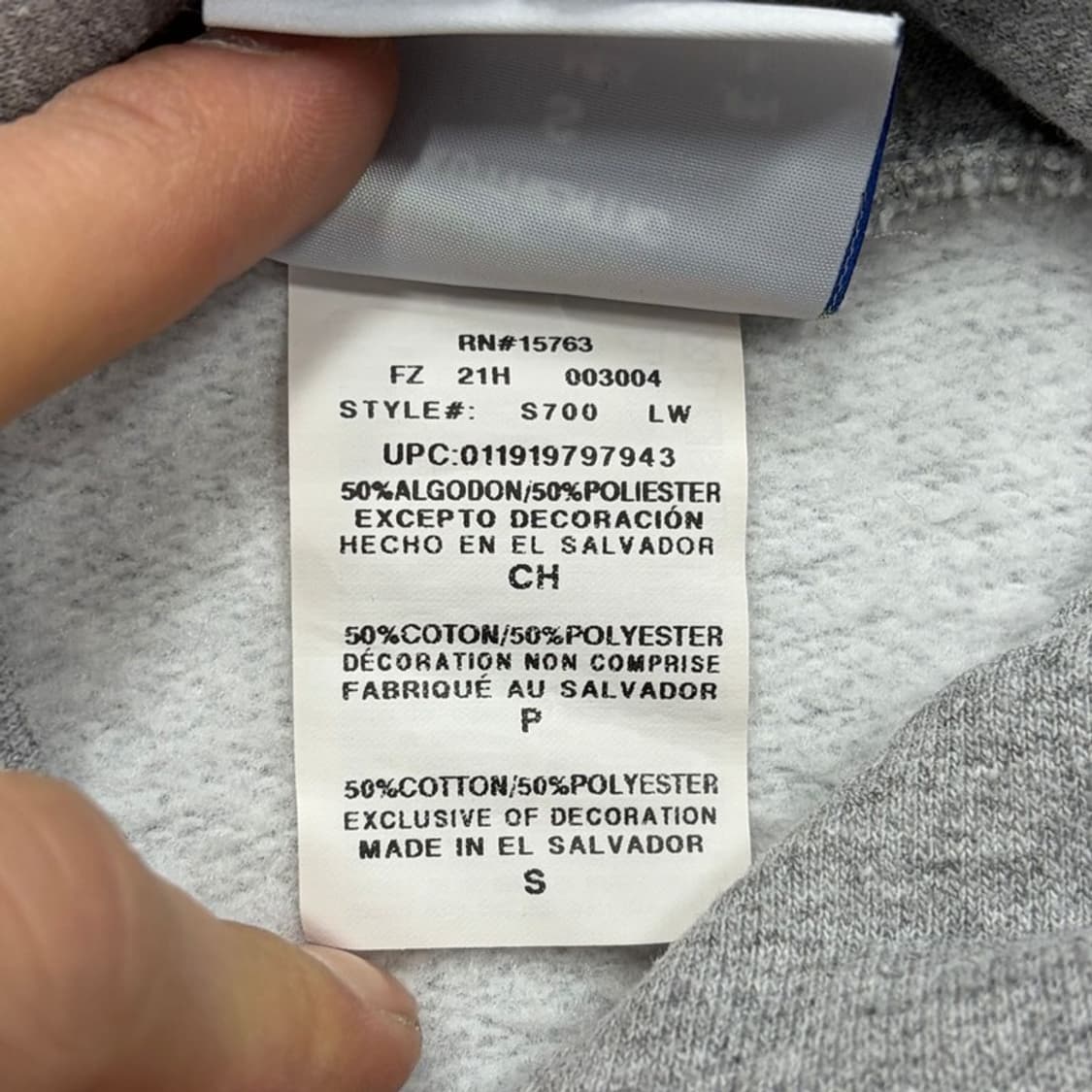 챔피온 에코 베이직 후드티 v2429 상품이미지8