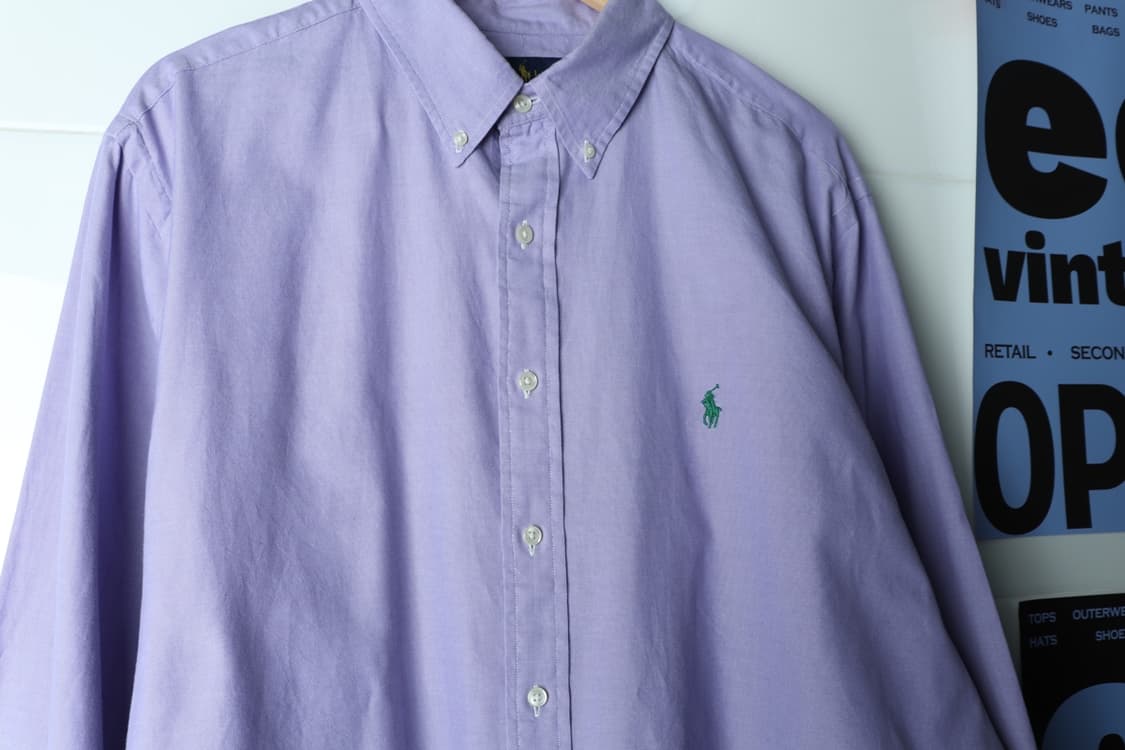 (2XL-3XL) 폴로 랄프로렌 셔츠 남방 USA 연보라-H3H33982 상품이미지5