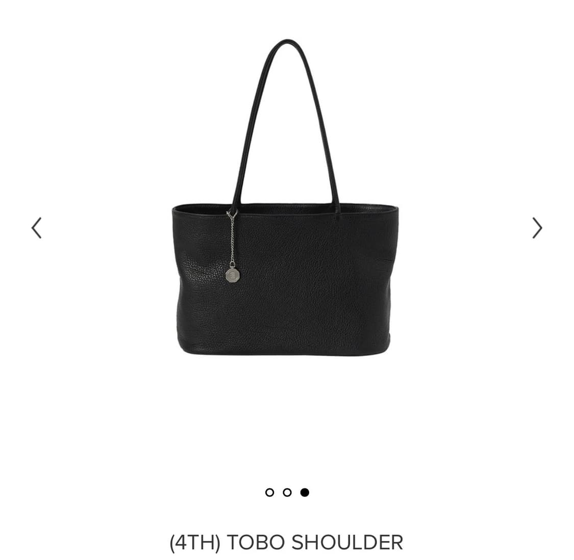 현물) 미닛뮤트 토보 숄더백 블랙 상품이미지1