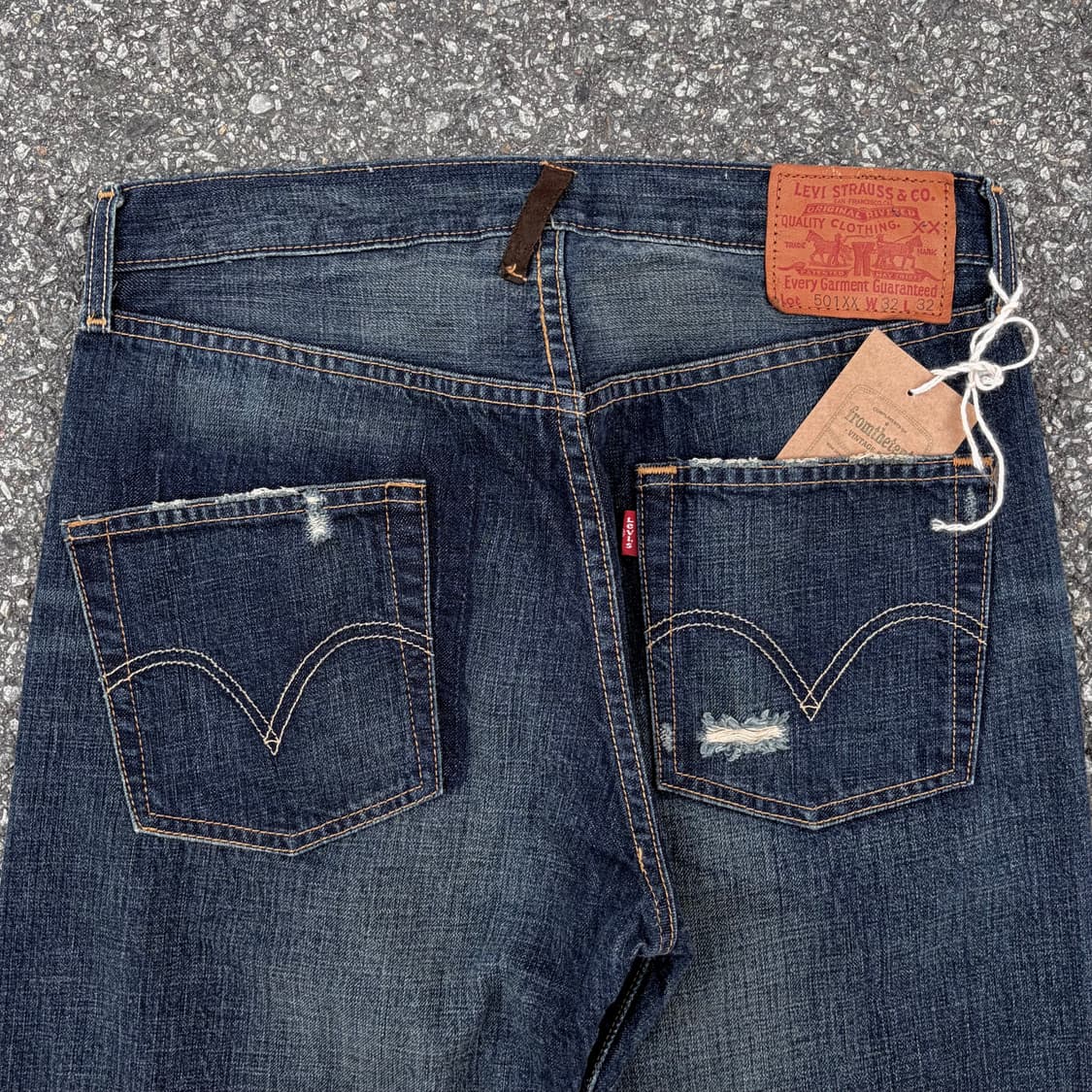 00s 리바이스 501XX 패치워크 데님 (31)   상품이미지5