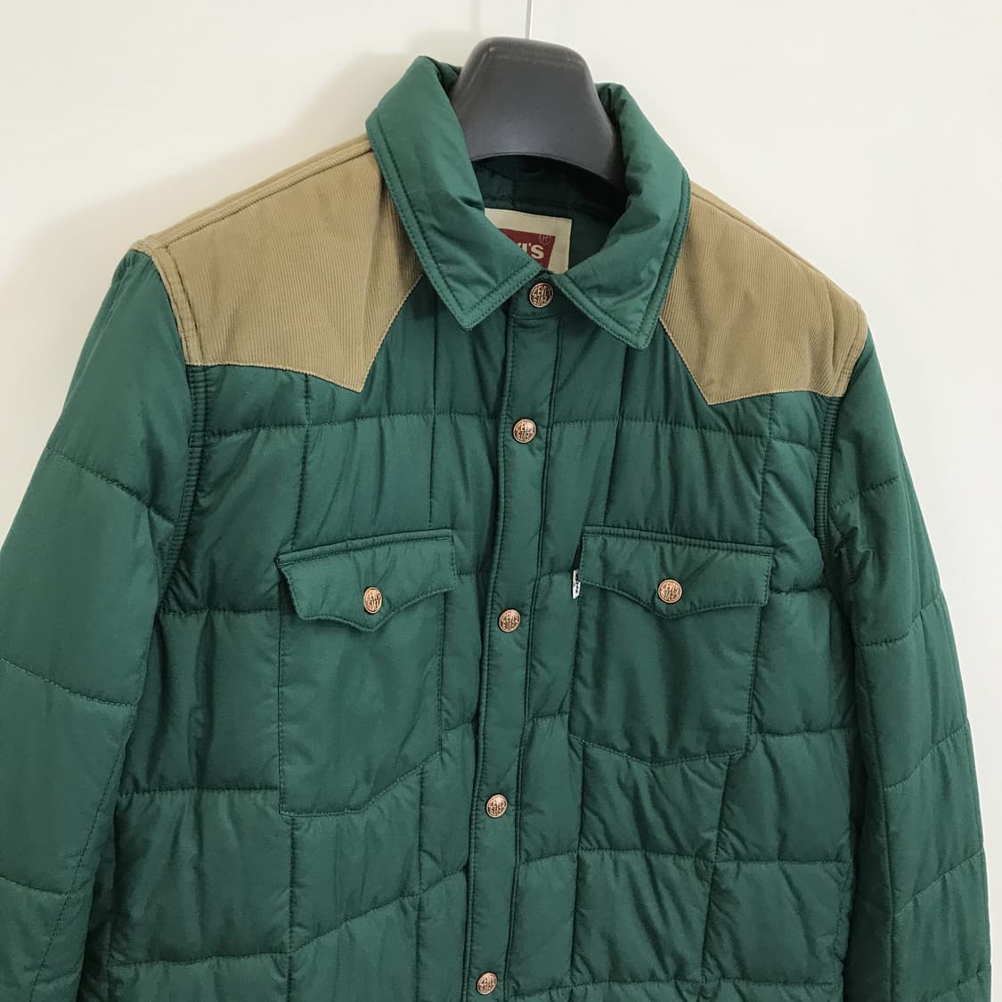 리바이스 웨스턴 퀼팅패딩셔츠 [L사이즈] 상품이미지2